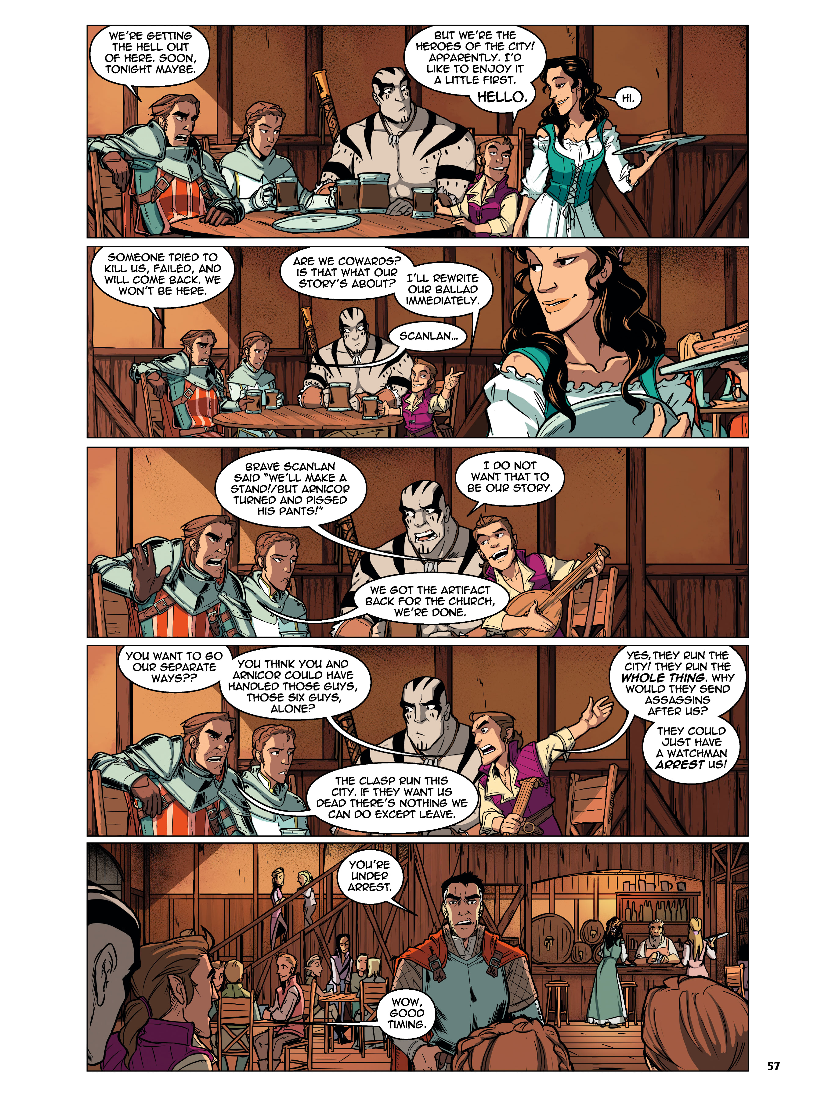 Read online Critical Role Vox Machina Origins comic -  Issue # (2019) _TPB Library Edition (Part 1) - 60