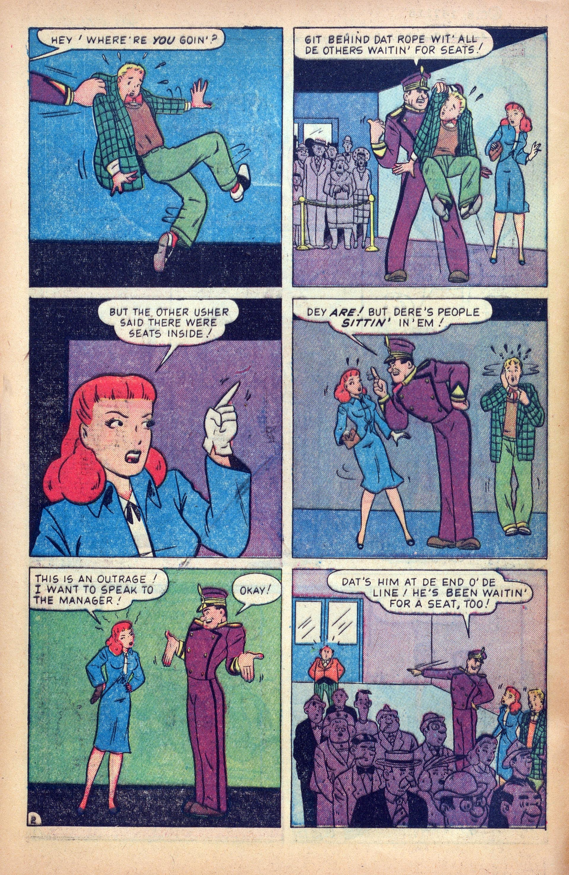 Read online Junior Miss (1947) comic -  Issue #35 - 4
