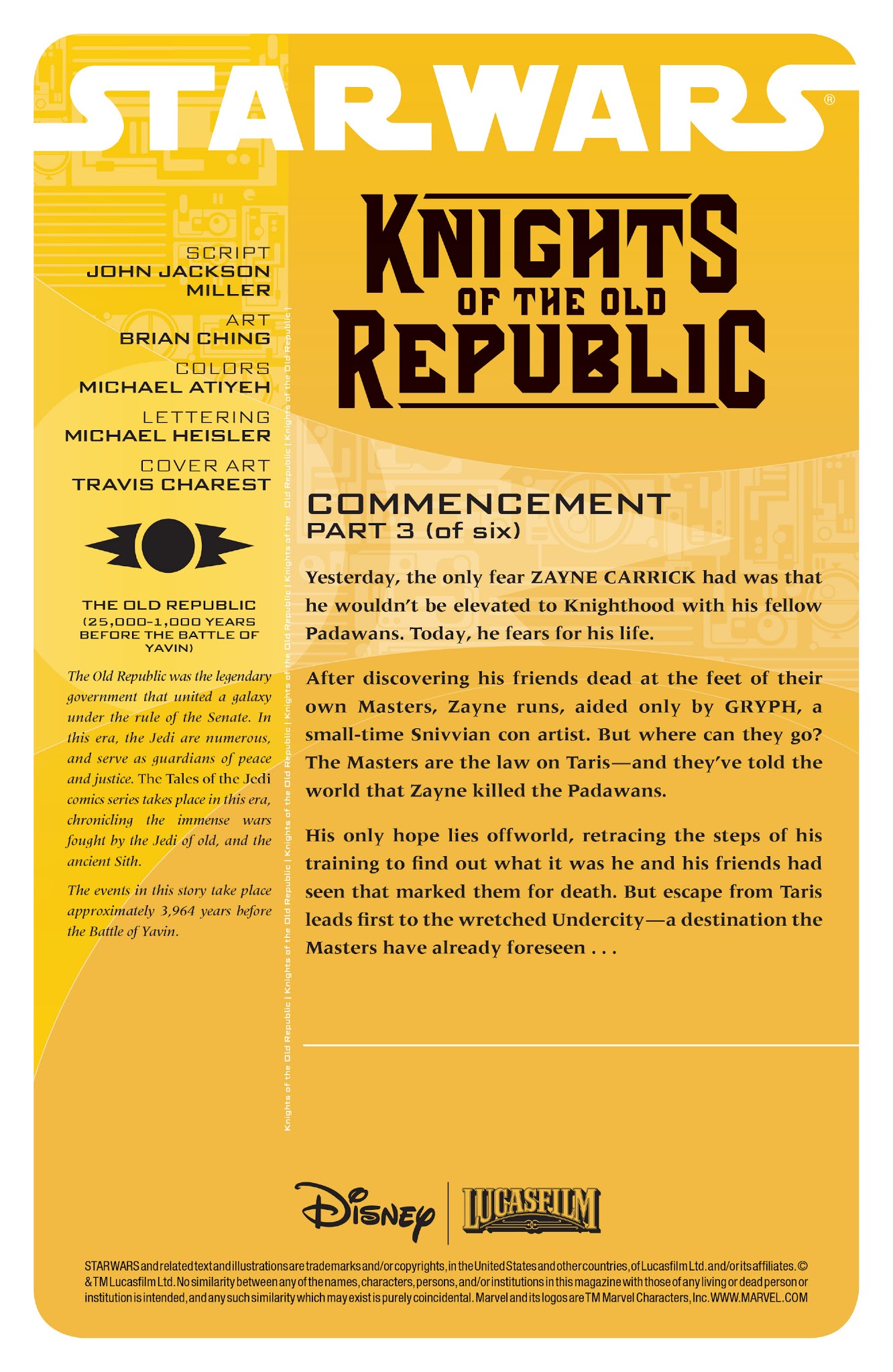 Read online Star Wars Legends: The Old Republic - Epic Collection comic -  Issue # TPB 1 (Part 1) - 66