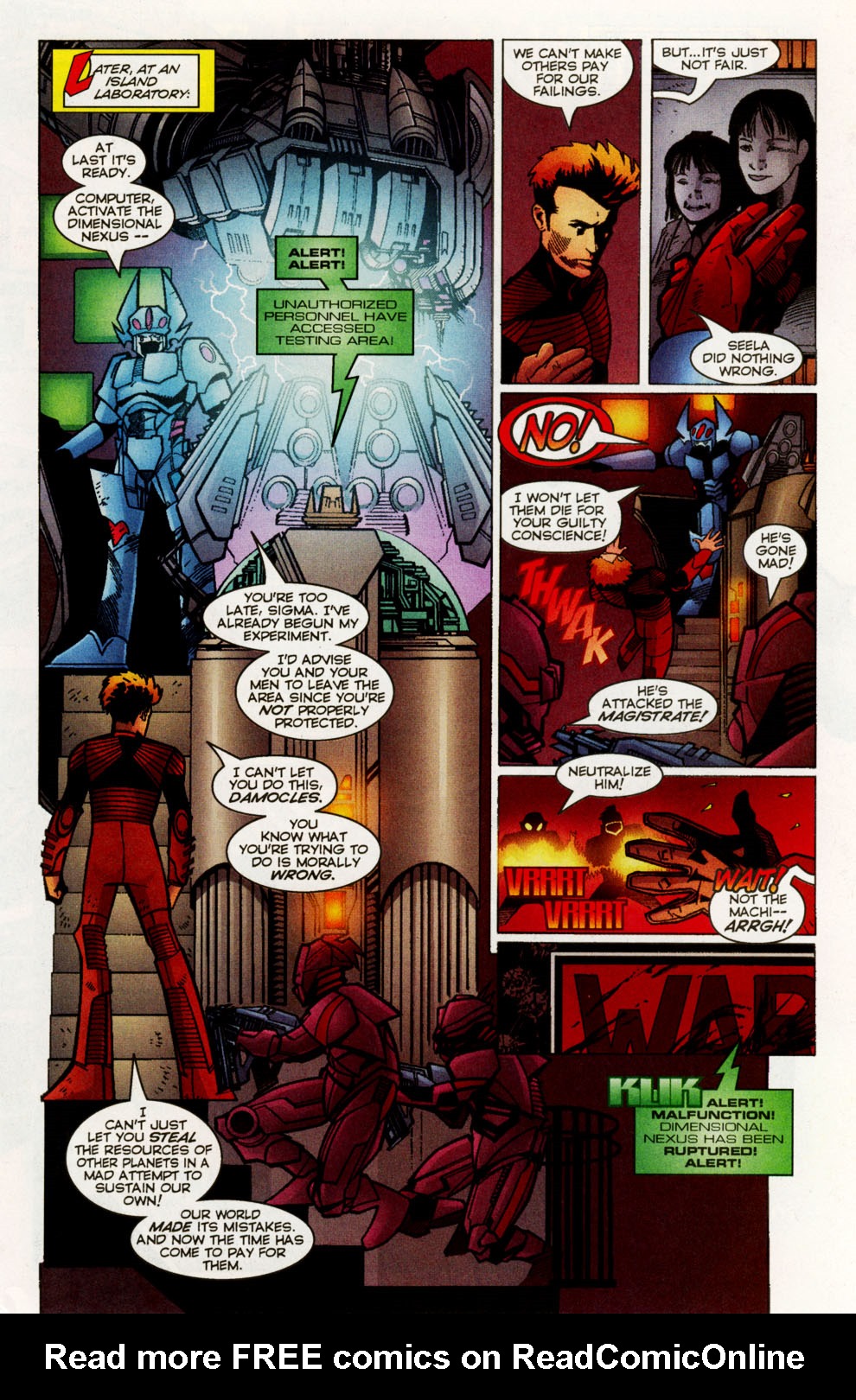 Read online Sigma comic -  Issue #1 - 4
