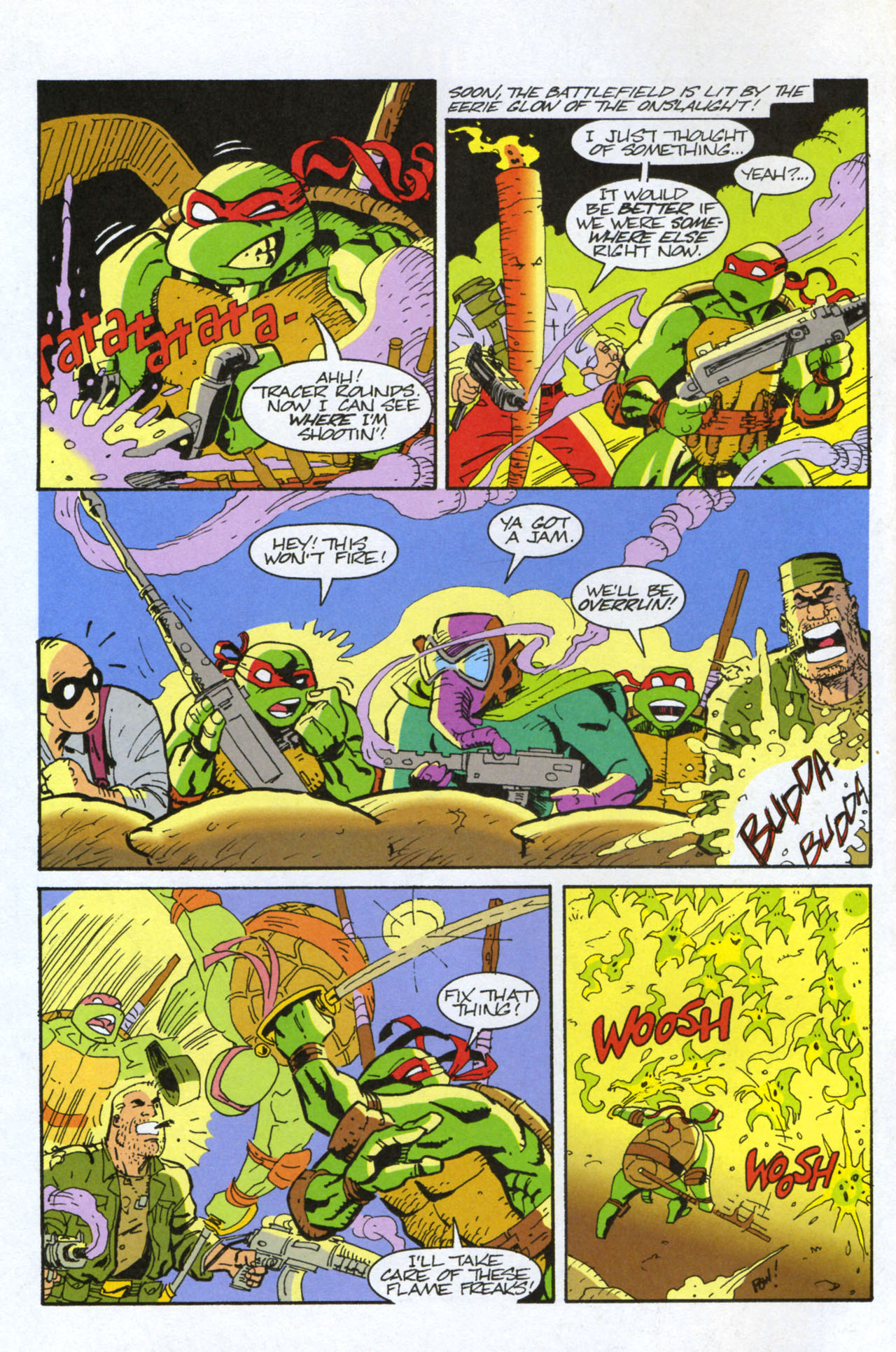 Read online Teenage Mutant Ninja Turtles/Flaming Carrot Crossover comic -  Issue #3 - 4