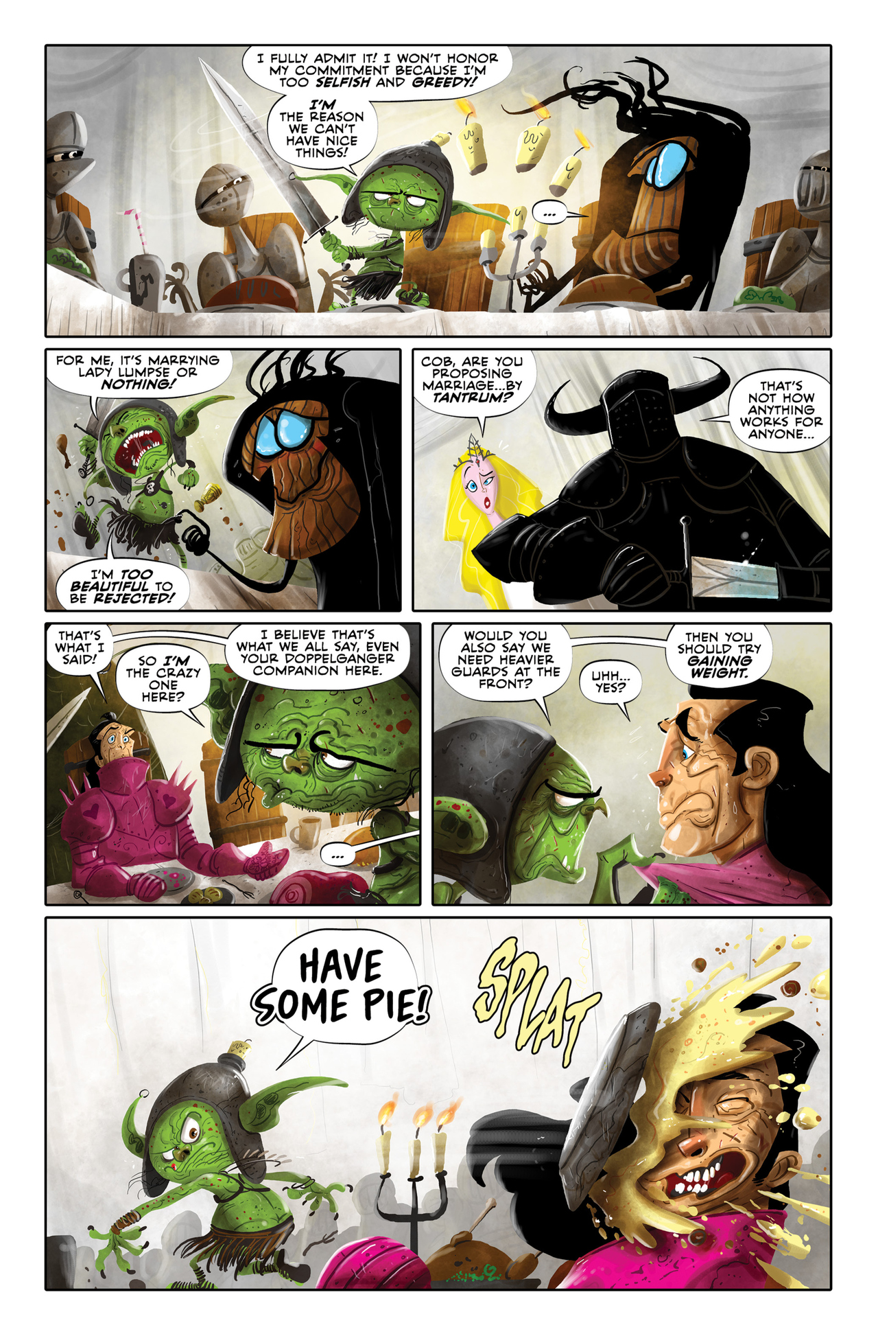 Read online Claim comic -  Issue #3 - 18