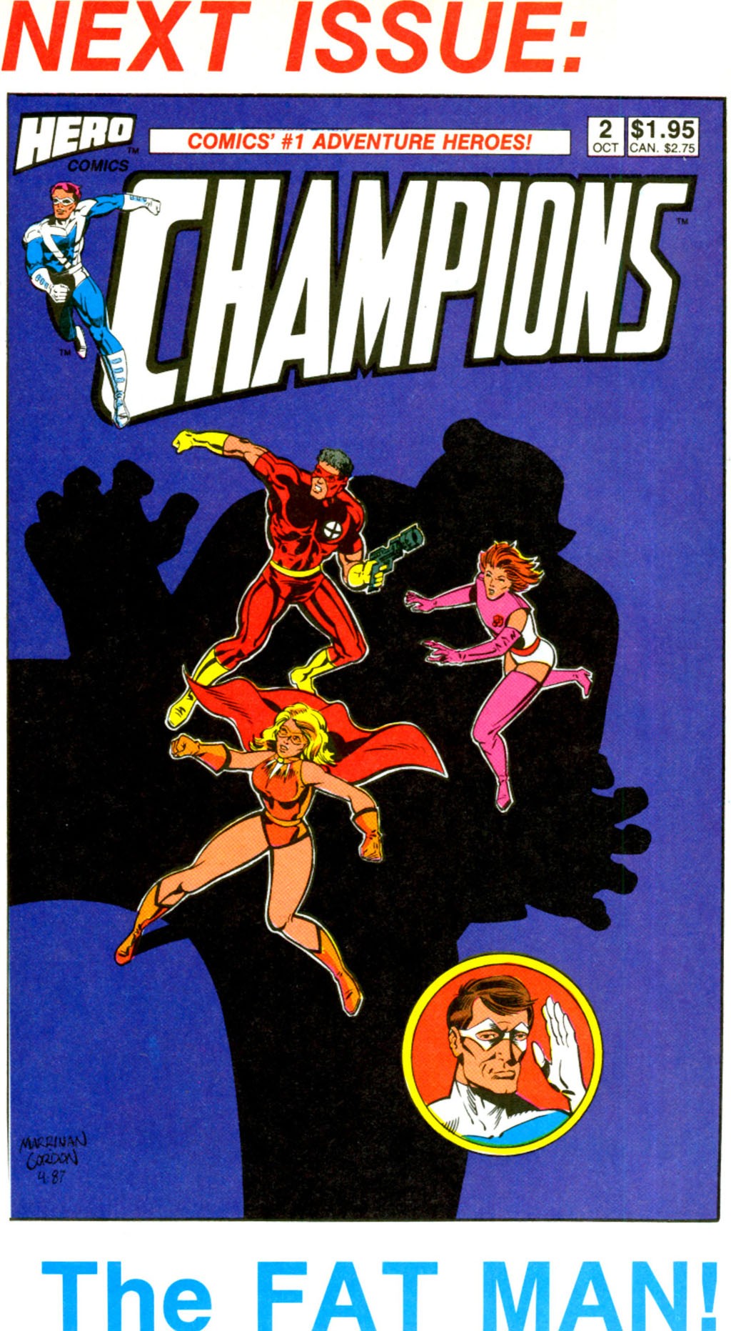 Read online Champions (1987) comic -  Issue #1 - 34