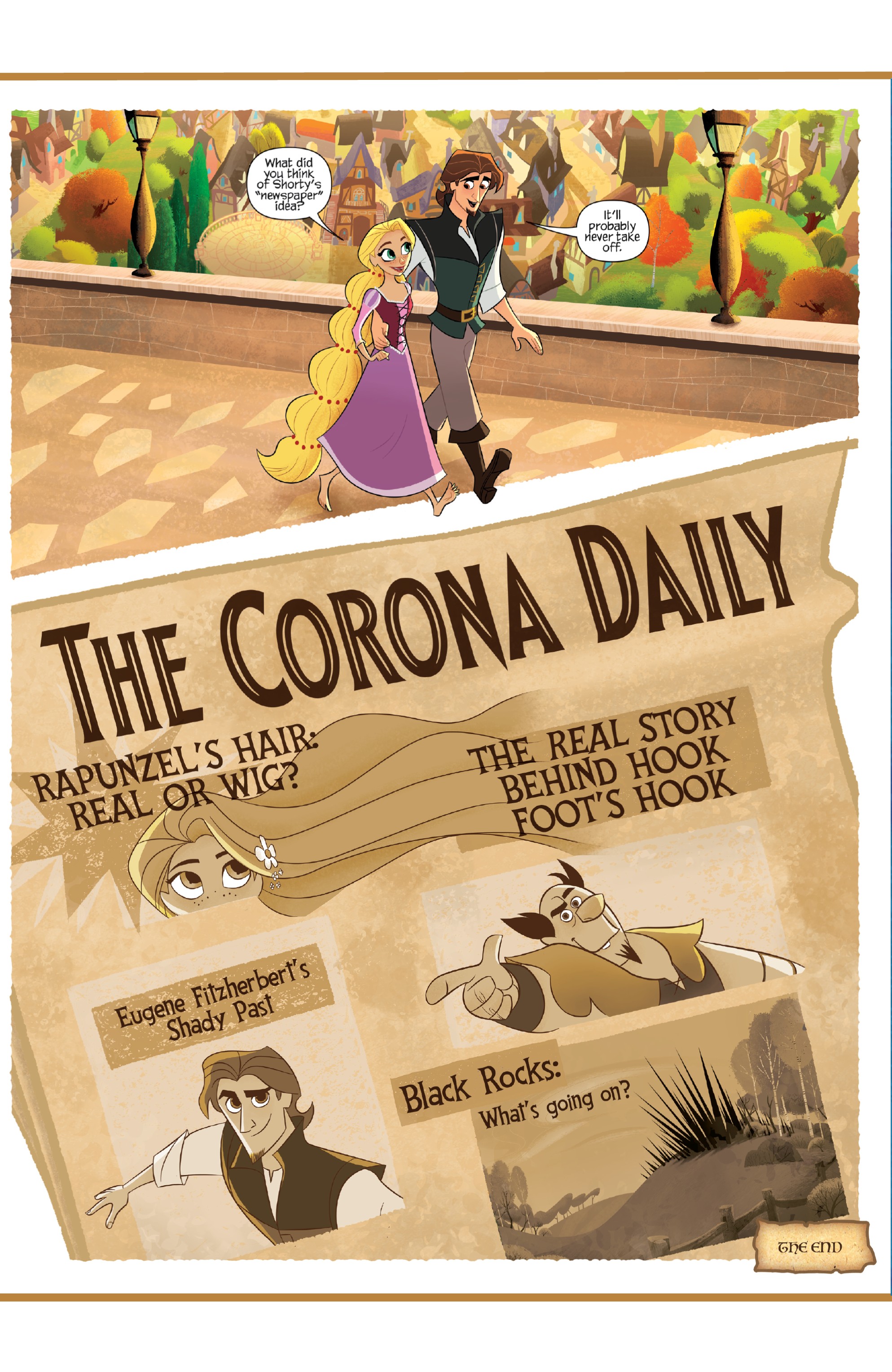 Read online Tangled: The Series: Hair and Now comic -  Issue #1 - 21