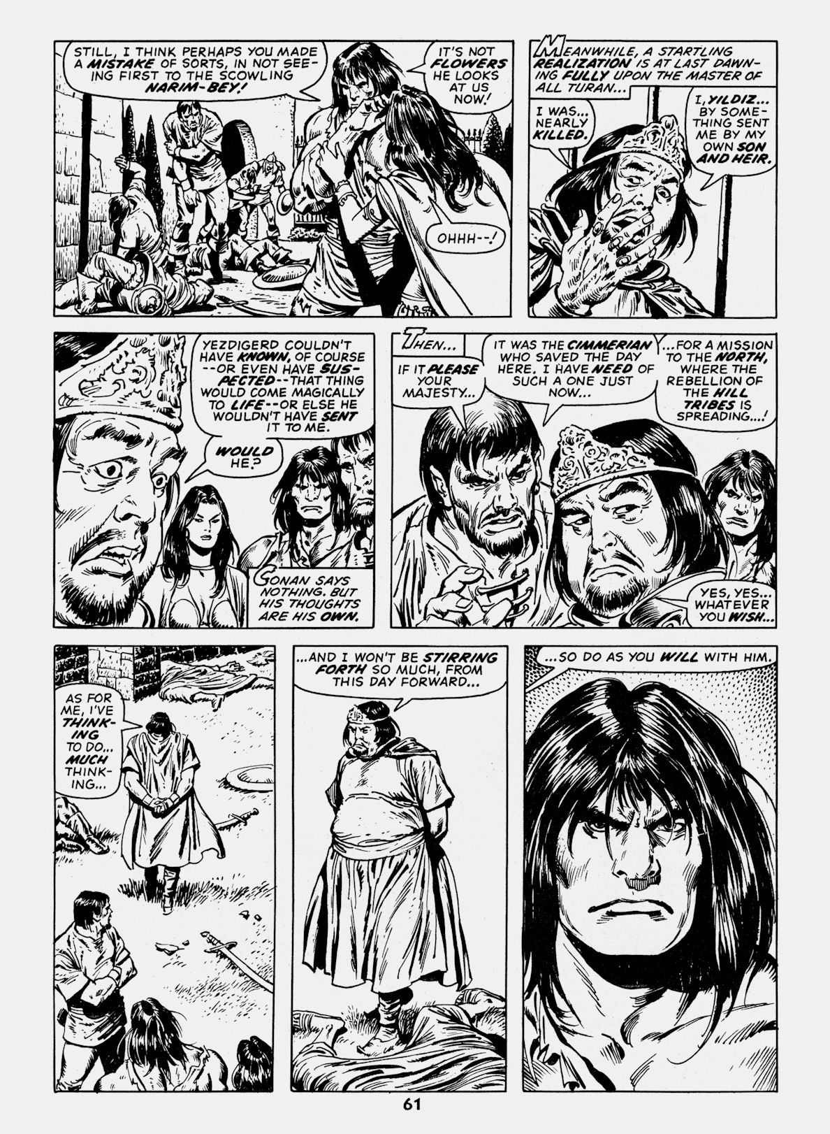 Read online Conan Saga comic -  Issue #74 - 61