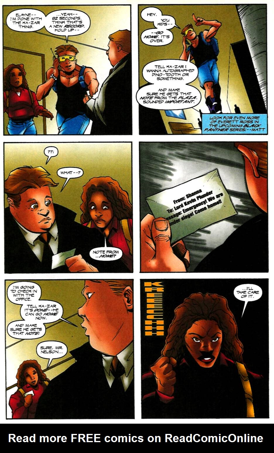 Read online Ka-Zar (1997) comic -  Issue #17 - 10