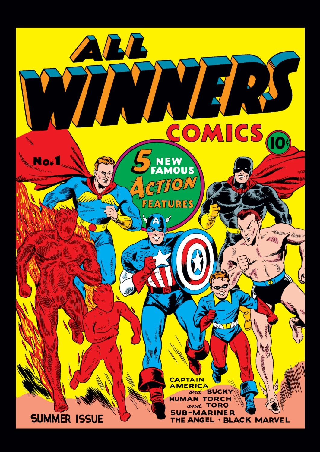 Read online All-Winners Comics comic -  Issue #1 - 1