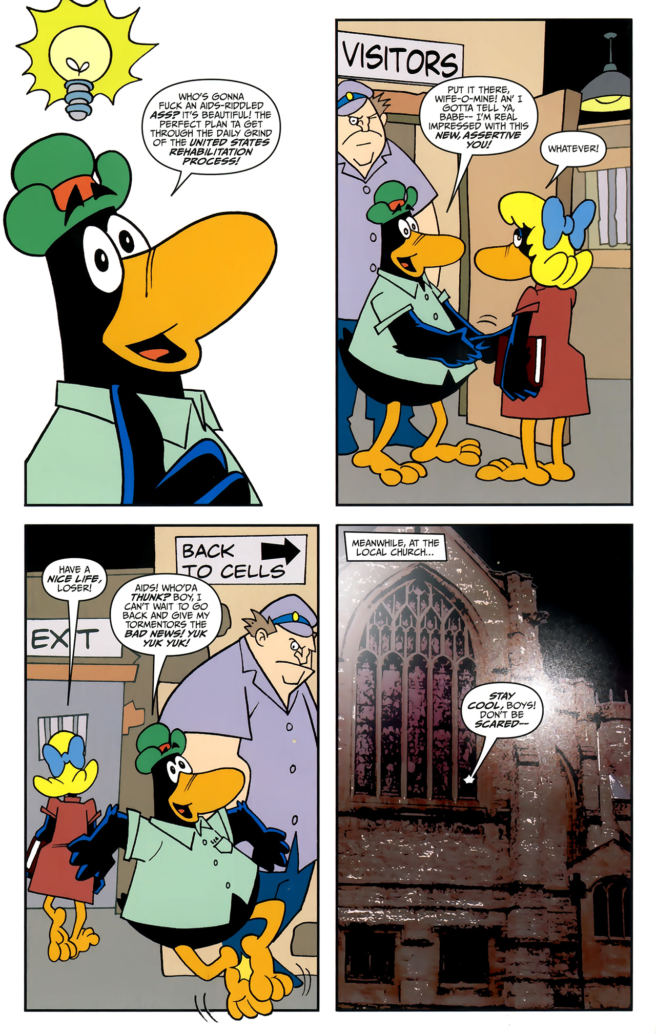 Read online Mark Millar's The Unfunnies comic -  Issue #4 - 7