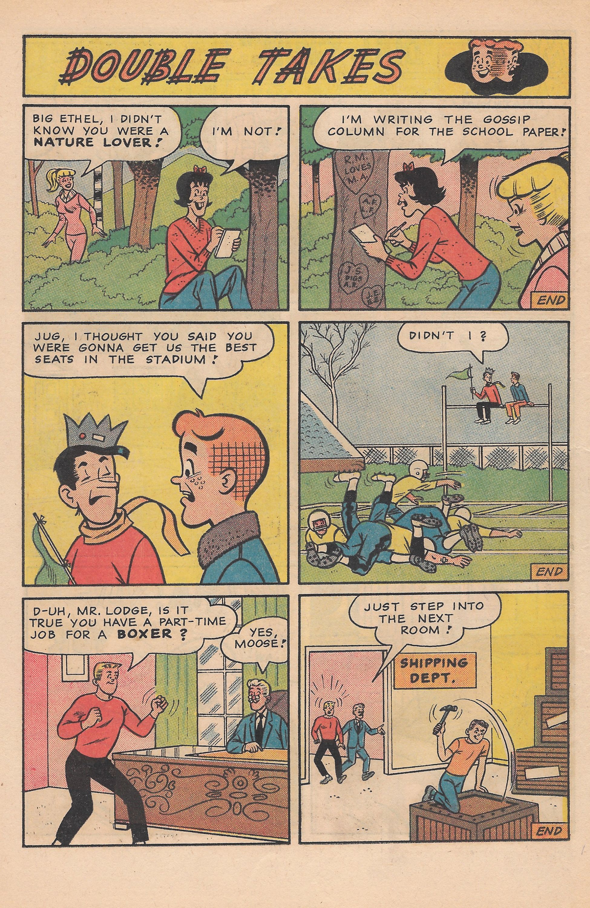 Read online Archie's Joke Book Magazine comic -  Issue #96 - 6