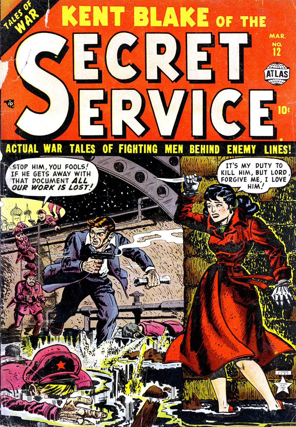 Read online Kent Blake of the Secret Service comic -  Issue #12 - 1