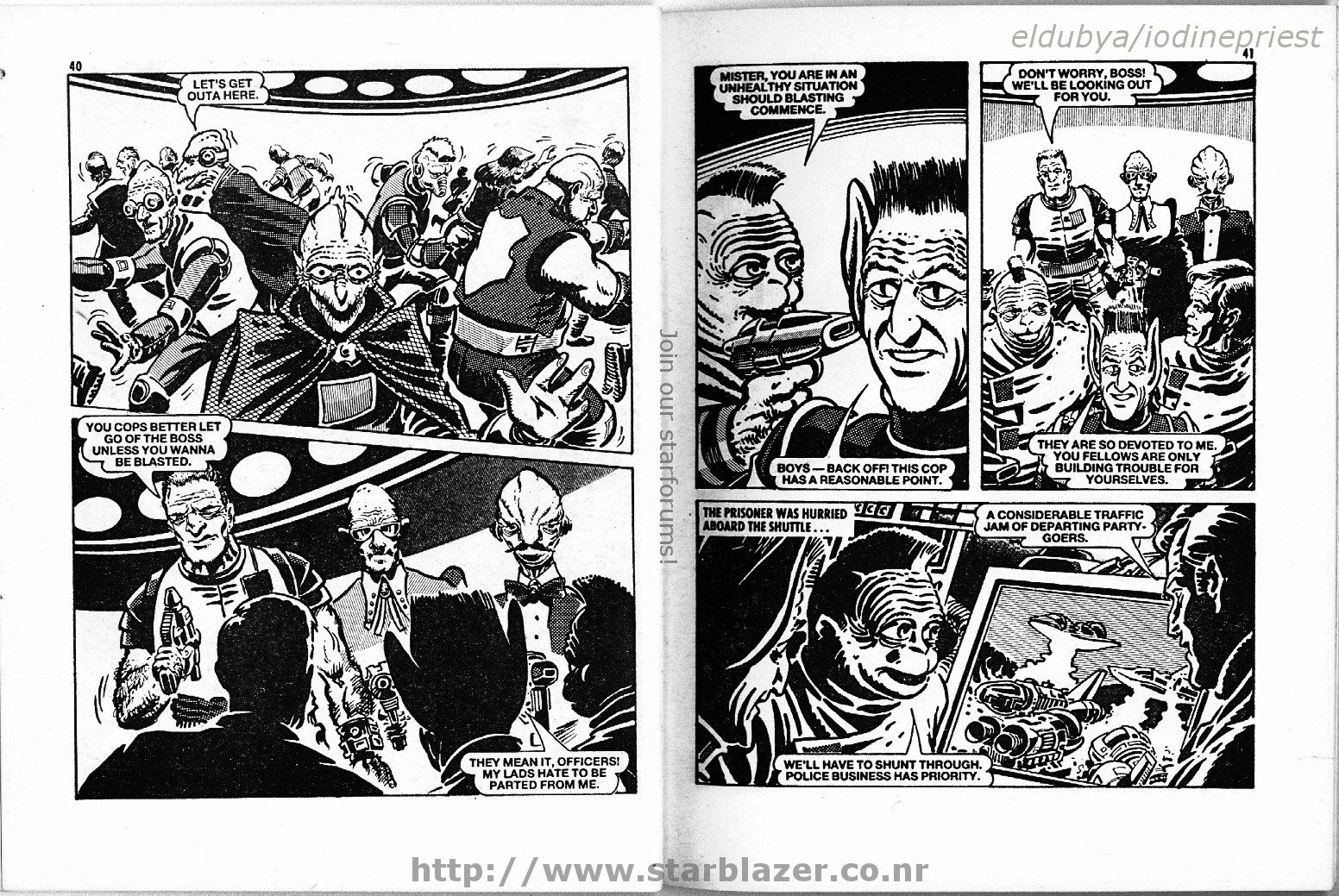 Read online Starblazer comic -  Issue #217 - 22