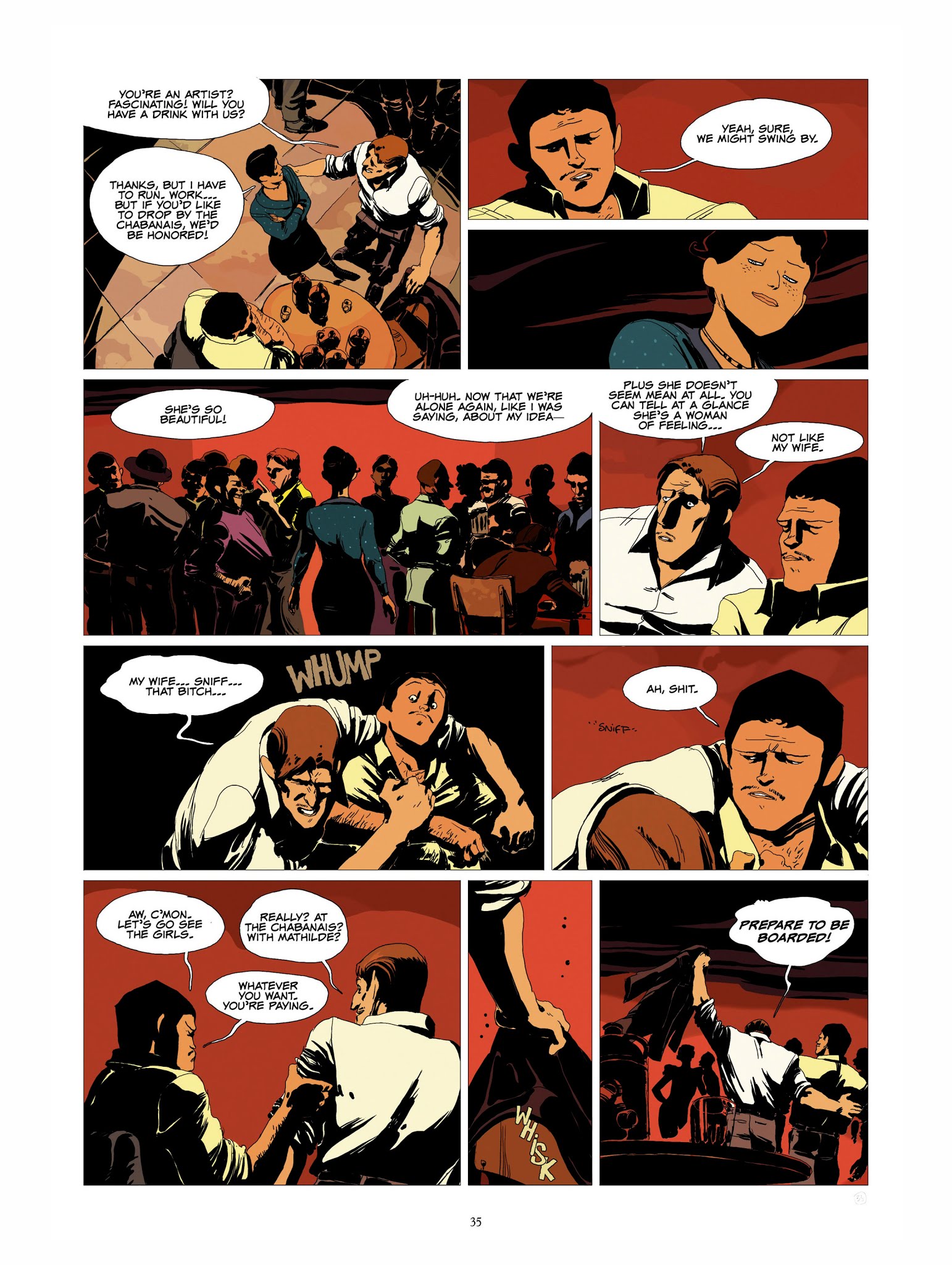 Read online Of Blood and Gold comic -  Issue #1 - 35