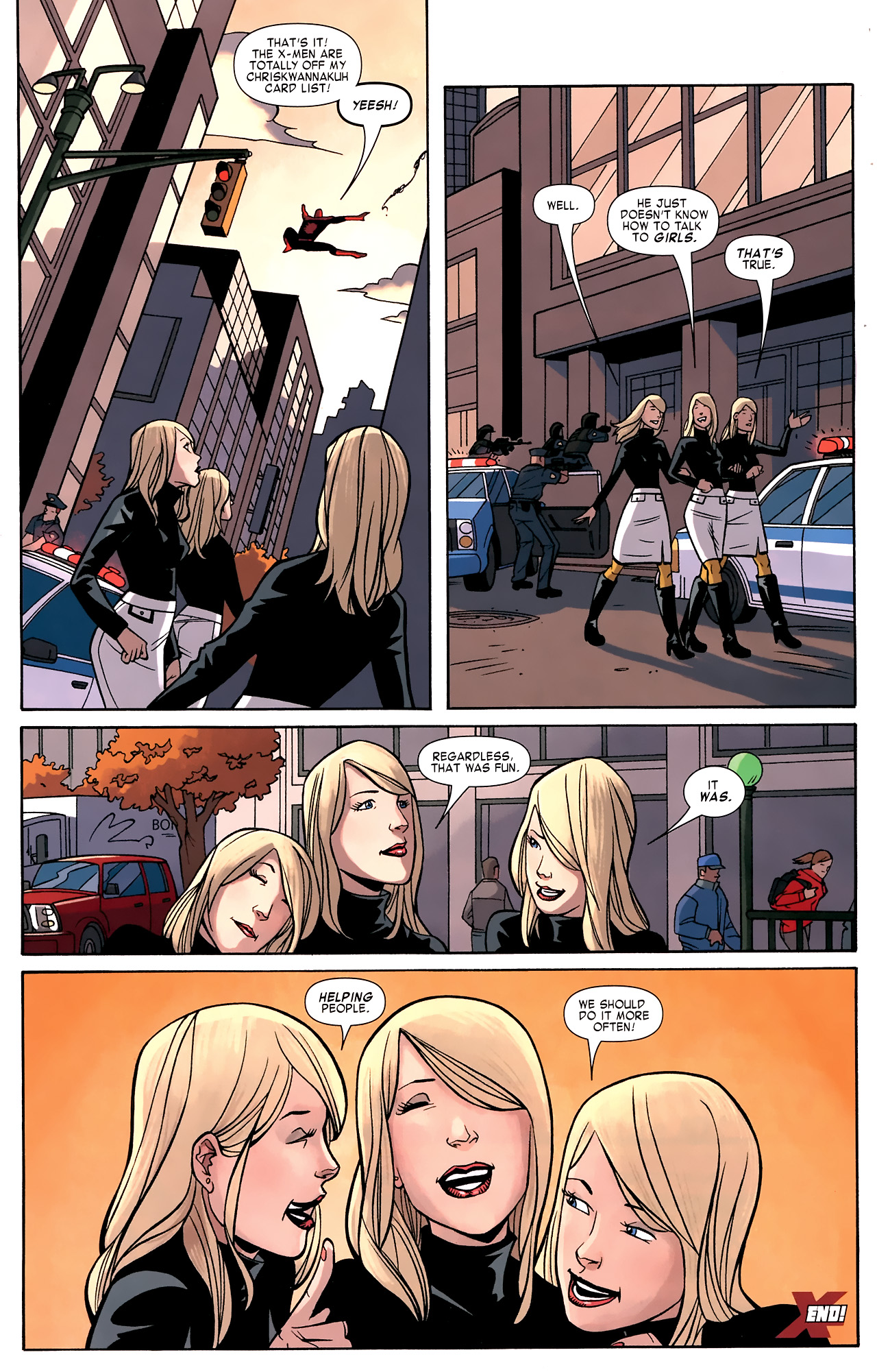 Read online X-Men: To Serve And Protect comic -  Issue #2 - 19