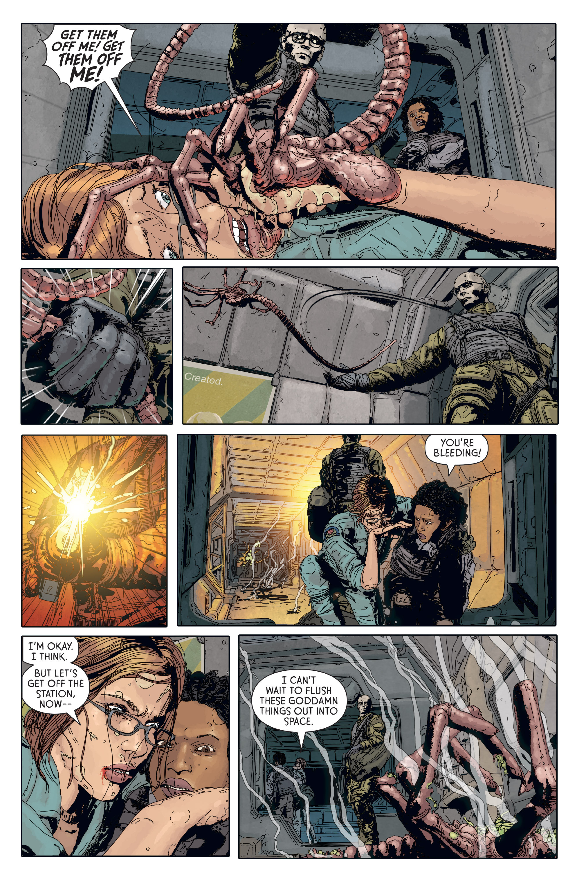 Read online Aliens: Defiance comic -  Issue #6 - 15