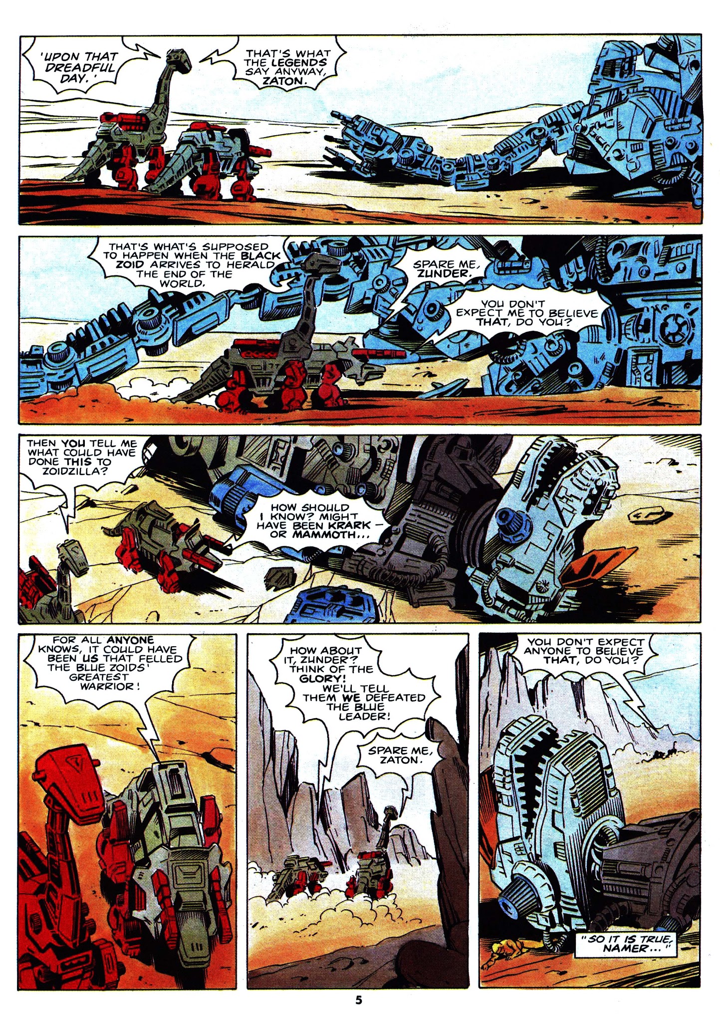 Read online Spider-Man and Zoids comic -  Issue #40 - 5