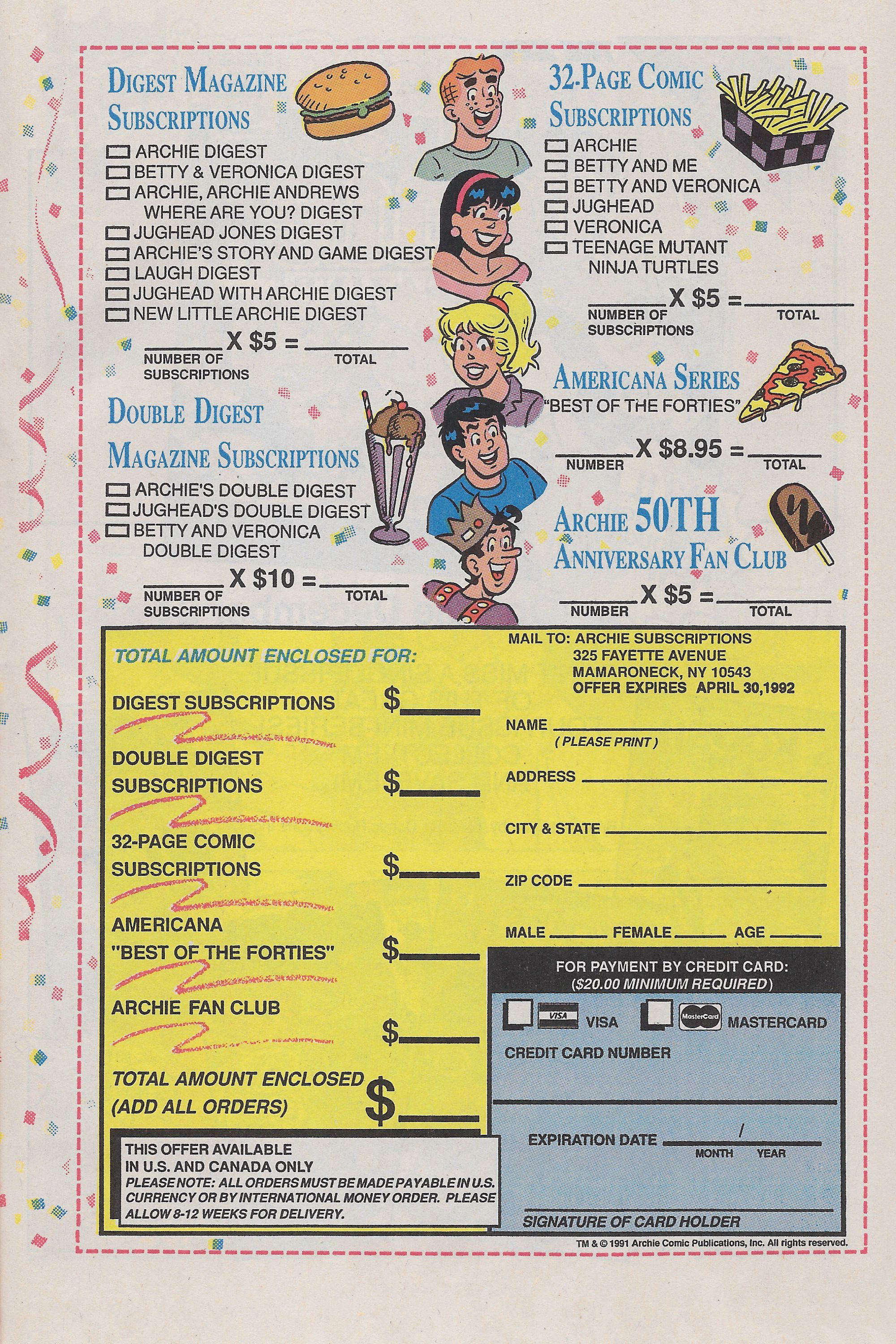 Read online Jughead (1987) comic -  Issue #30 - 27