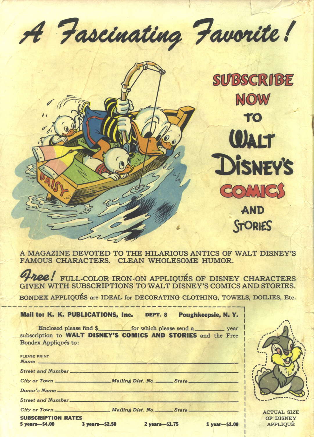 Read online Walt Disney's Comics and Stories comic -  Issue #119 - 52