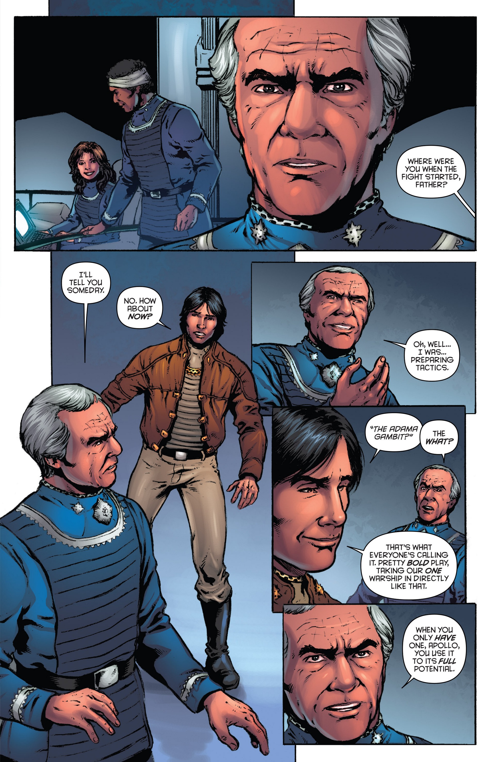 Read online Classic Battlestar Galactica (2013) comic -  Issue #11 - 22