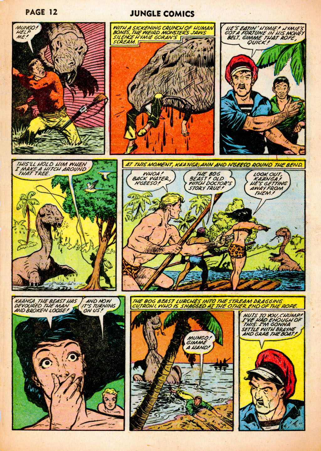 Read online Jungle Comics comic -  Issue #37 - 14