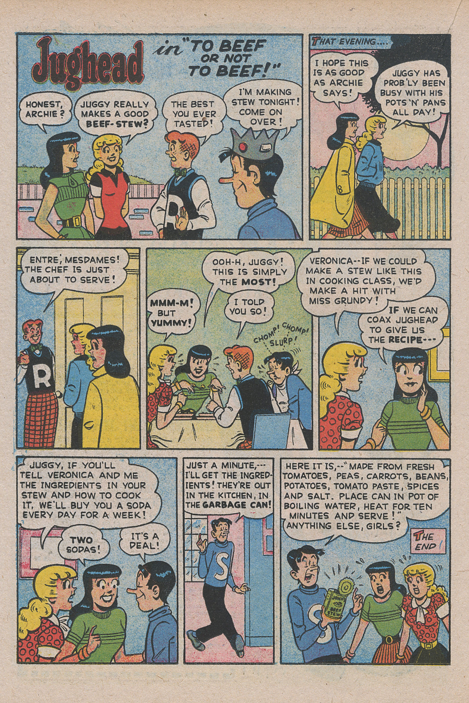 Read online Archie's Pal Jughead comic -  Issue #32 - 22
