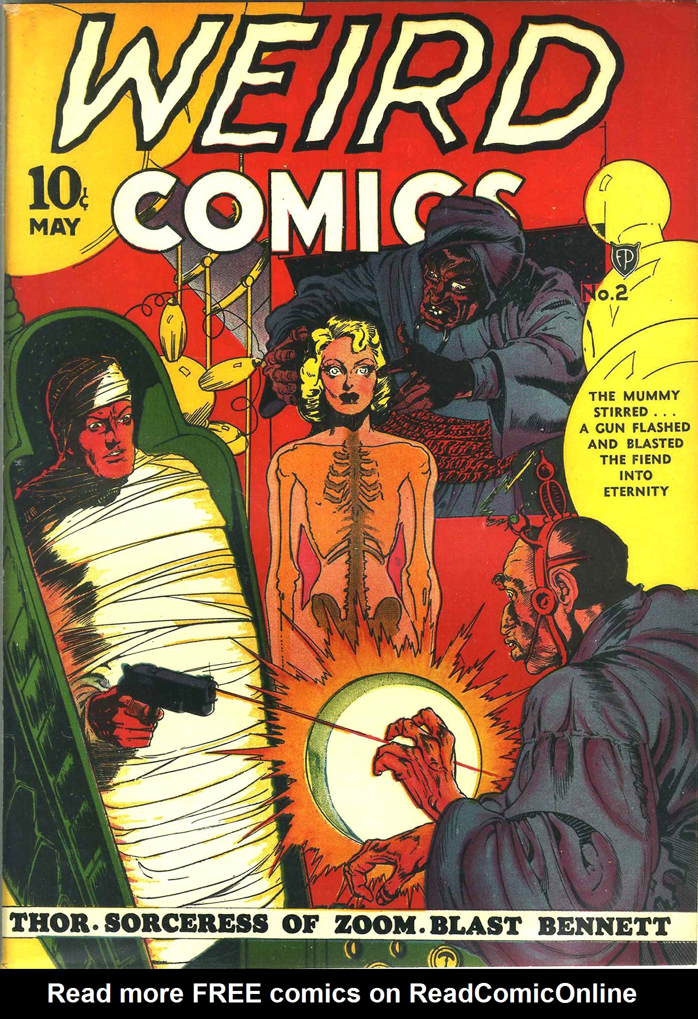 Read online Weird Comics comic -  Issue #2 - 1