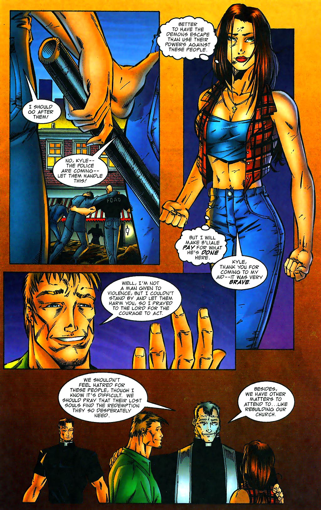 Read online Avengelyne (1996) comic -  Issue #1 - 12