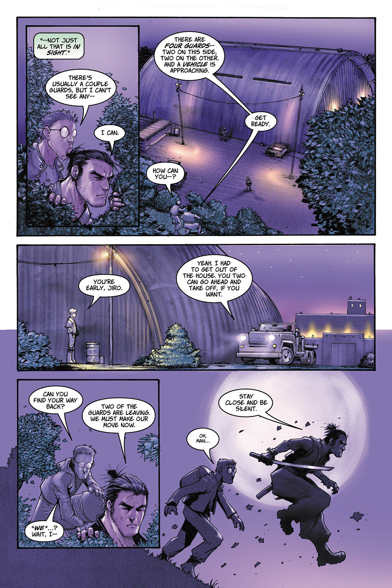 Read online Lone Wolf 2100 comic -  Issue # TPB 1 - 67