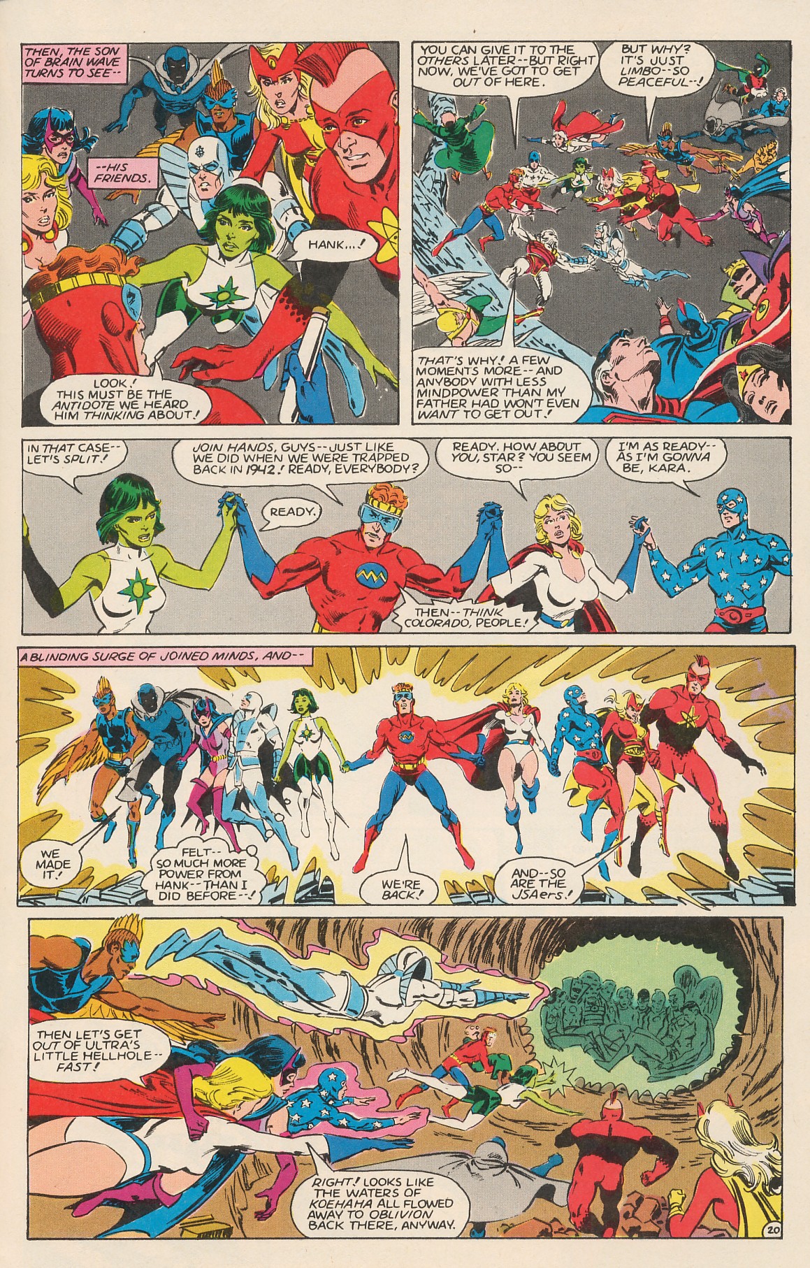 Read online Infinity Inc. (1984) comic -  Issue #10 - 25