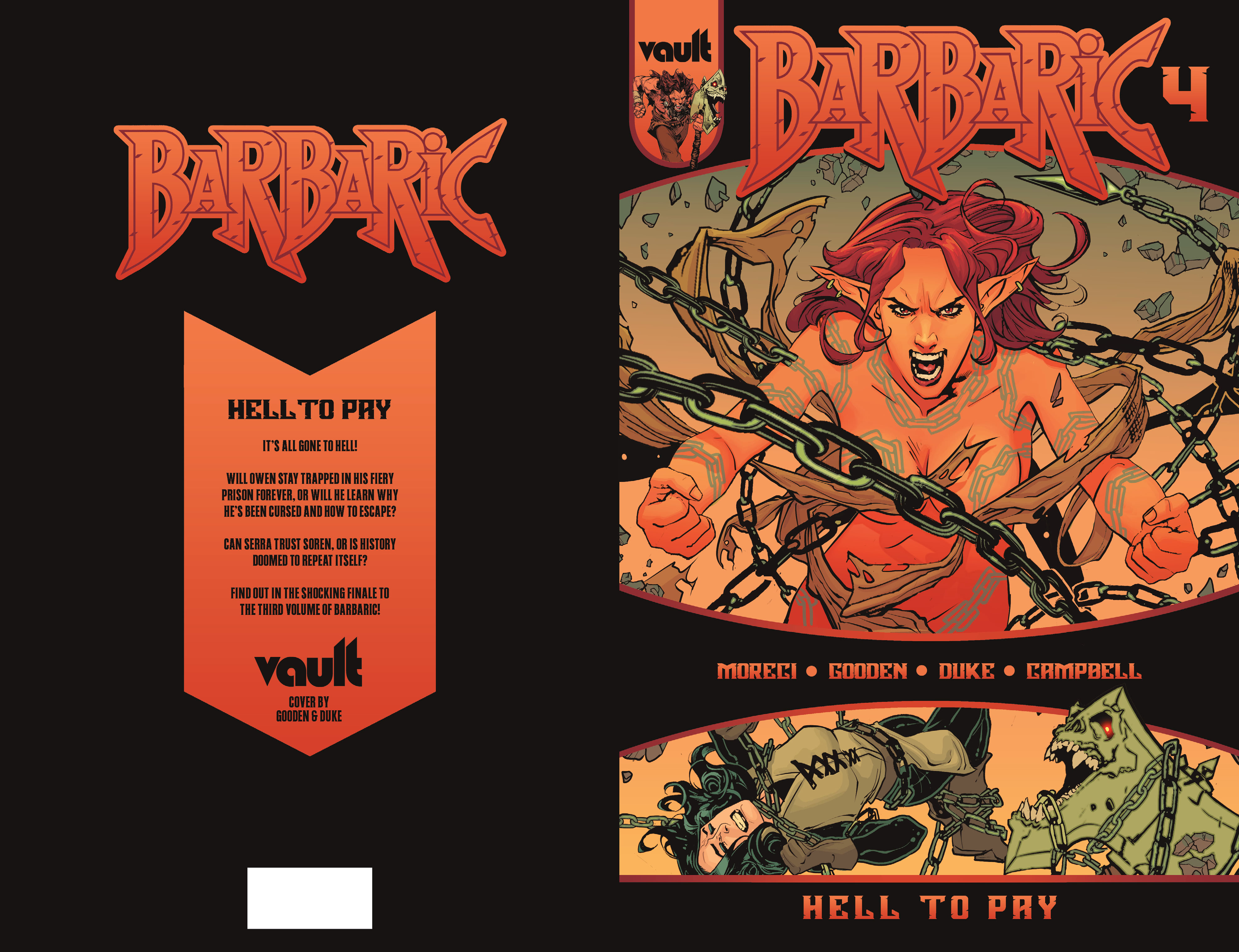 Read online Barbaric Hell to Pay comic -  Issue #4 - 1