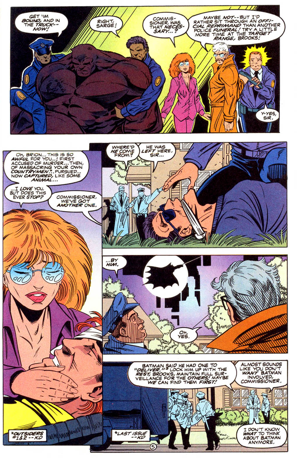 Read online Outsiders (1993) comic -  Issue #9 - 6