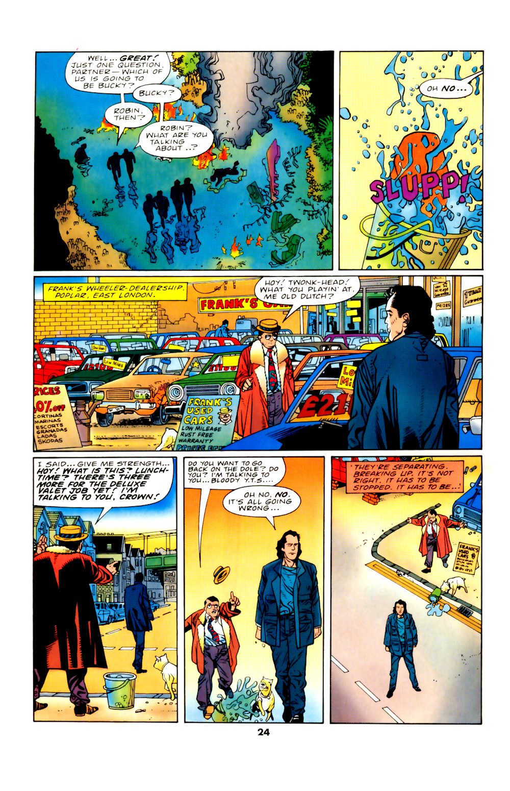 Read online The Knights of Pendragon comic -  Issue #14 - 24