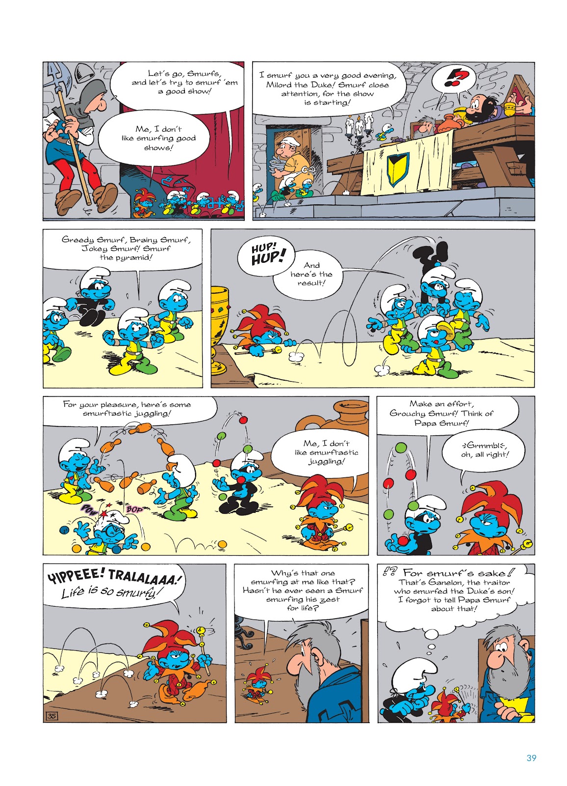 Read online The Smurfs comic -  Issue #19 - 39