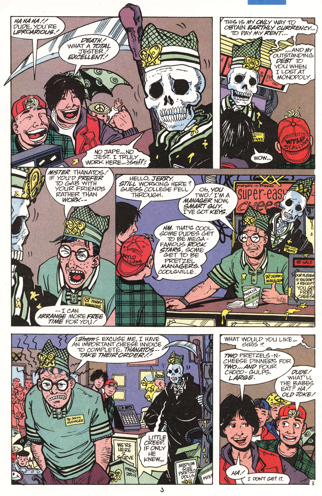 Read online Bill & Ted's Excellent Comic Book comic -  Issue #9 - 5