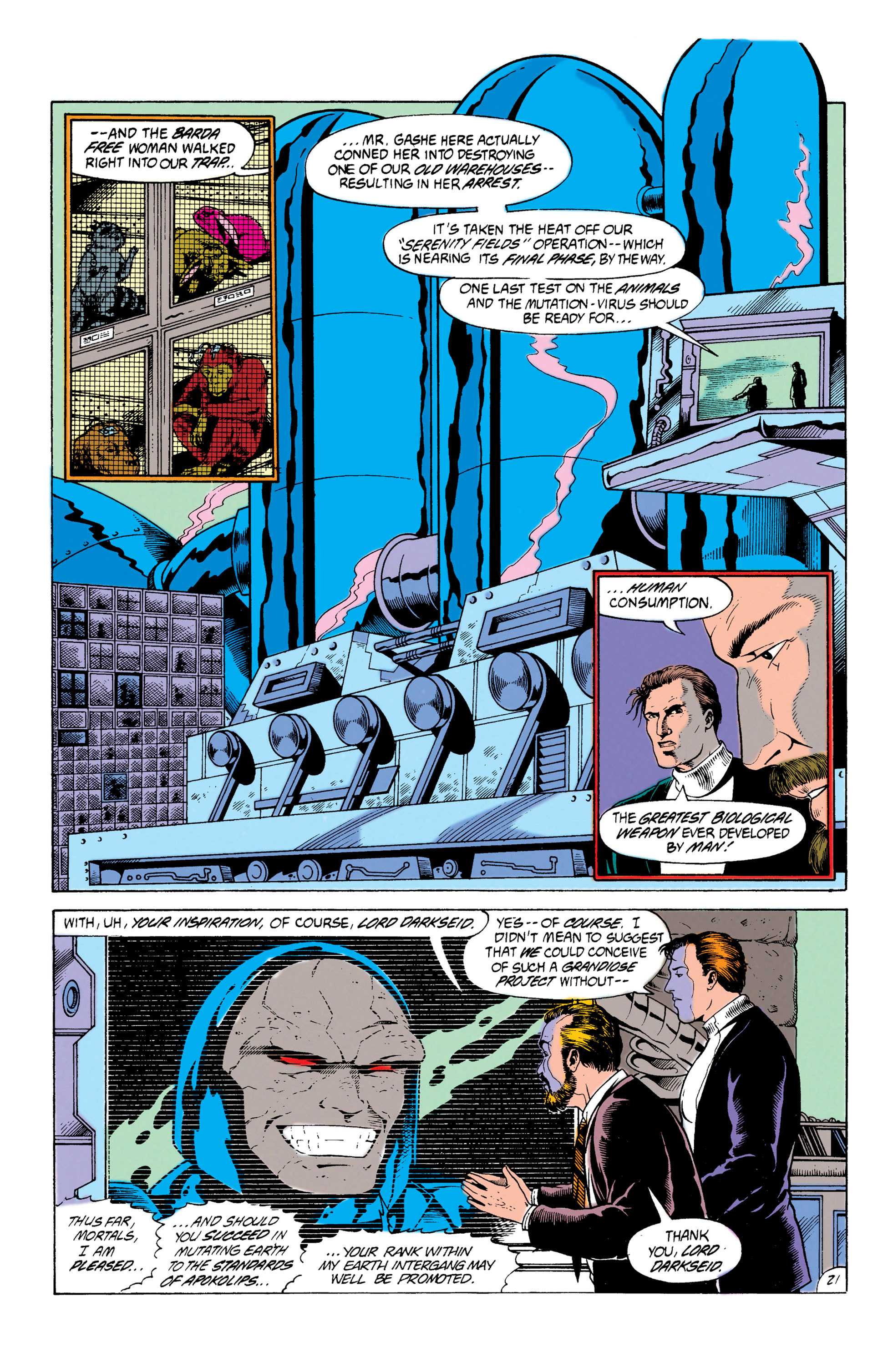 Read online Mister Miracle (1989) comic -  Issue #17 - 22