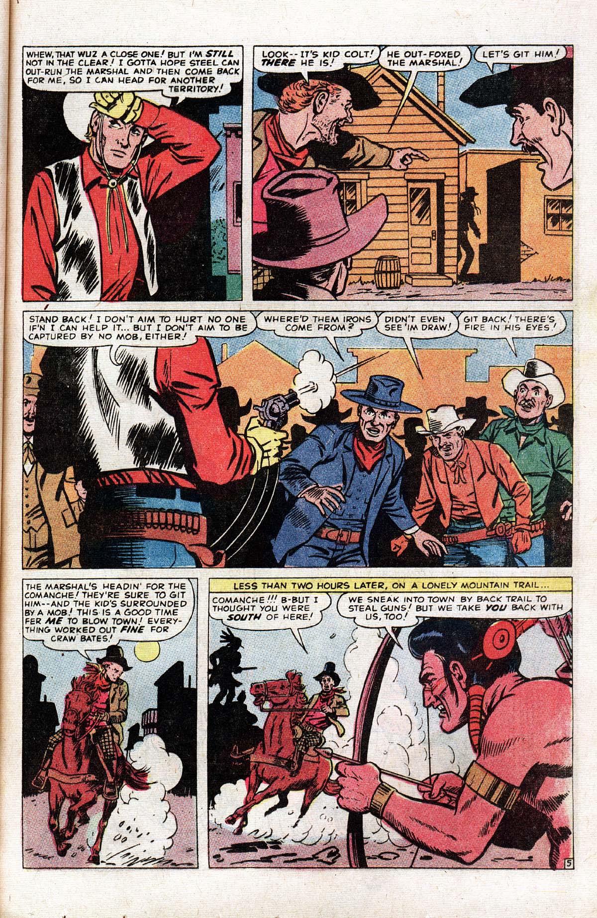 Read online The Mighty Marvel Western comic -  Issue #11 - 34