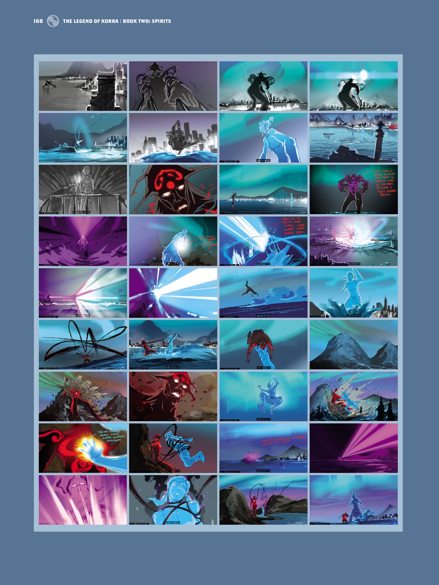 Read online The Legend of Korra: The Art of the Animated Series comic -  Issue # TPB 2 - 154