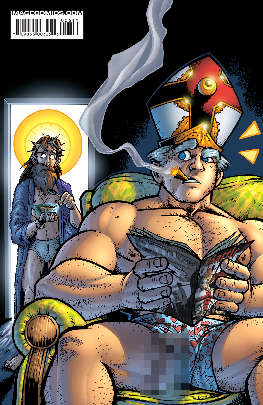 Read online Battle Pope comic -  Issue #6 - 30