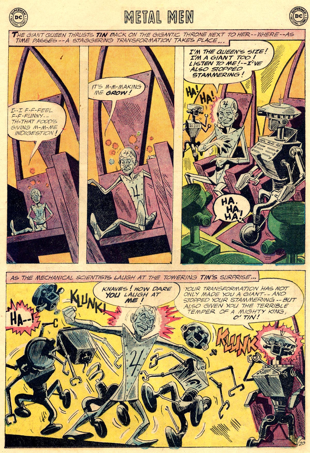 Read online Metal Men (1963) comic -  Issue #4 - 27