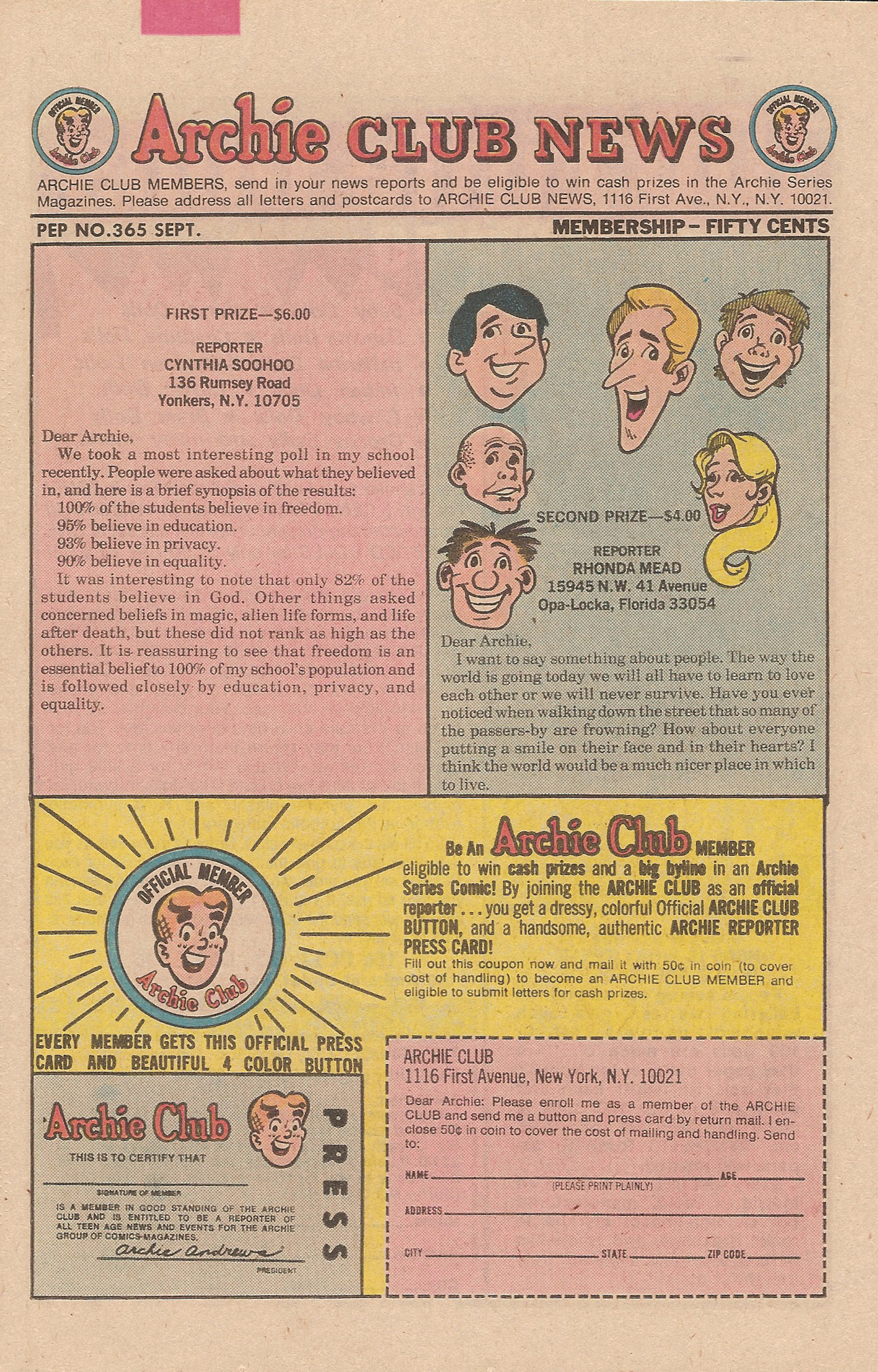 Read online Pep Comics comic -  Issue #365 - 26