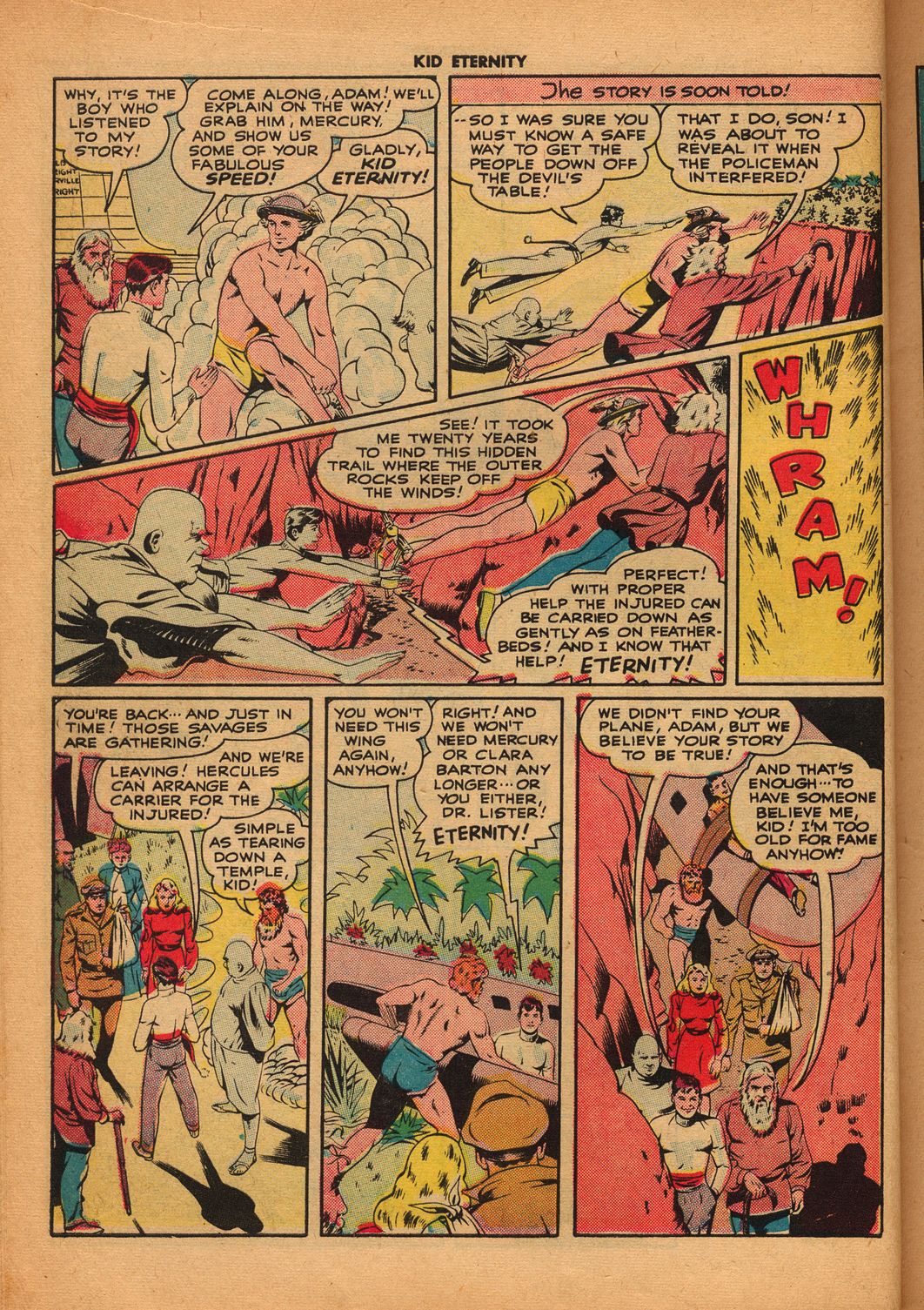 Read online Kid Eternity (1946) comic -  Issue #5 - 14