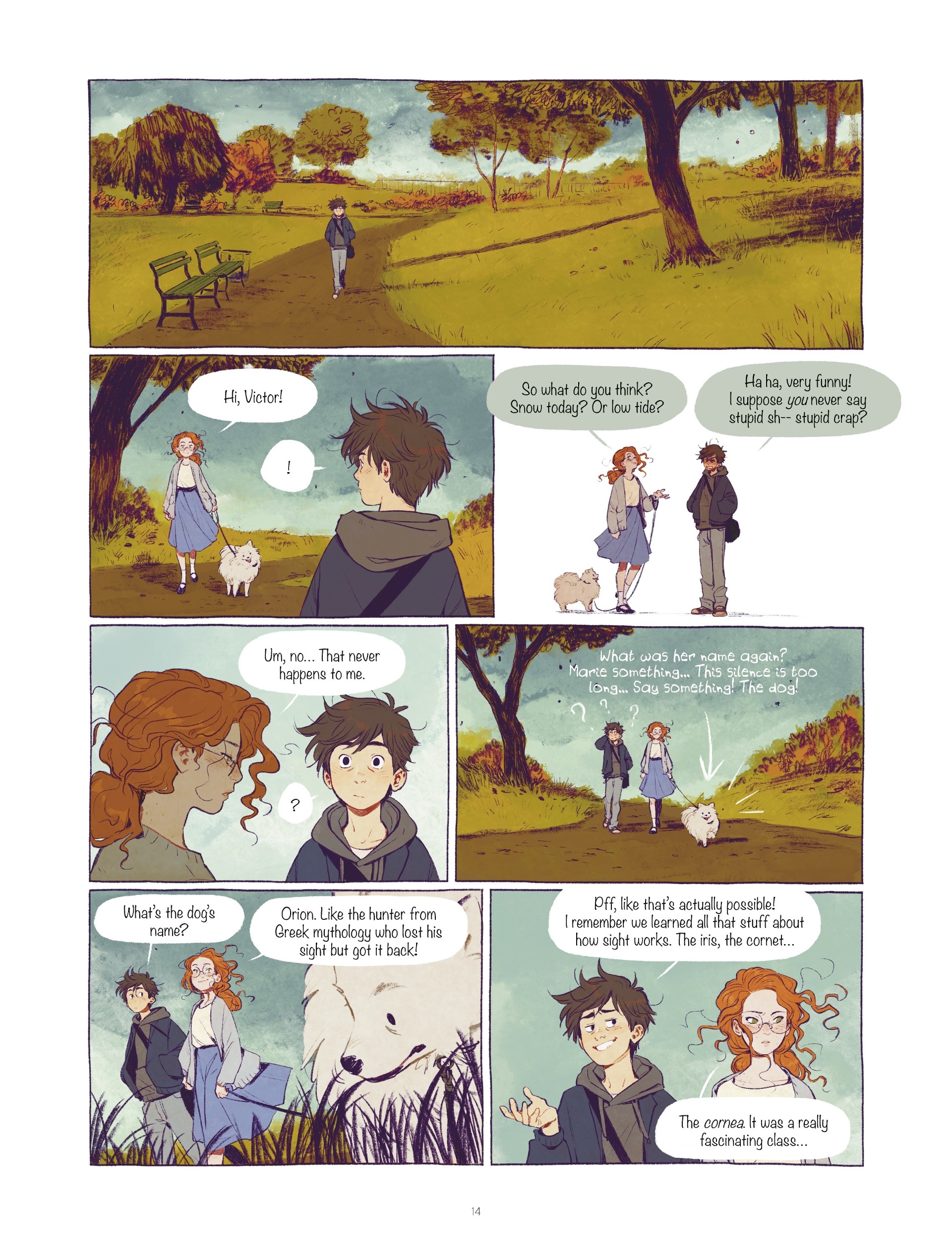 Read online My Heart in Braille comic -  Issue # TPB - 14