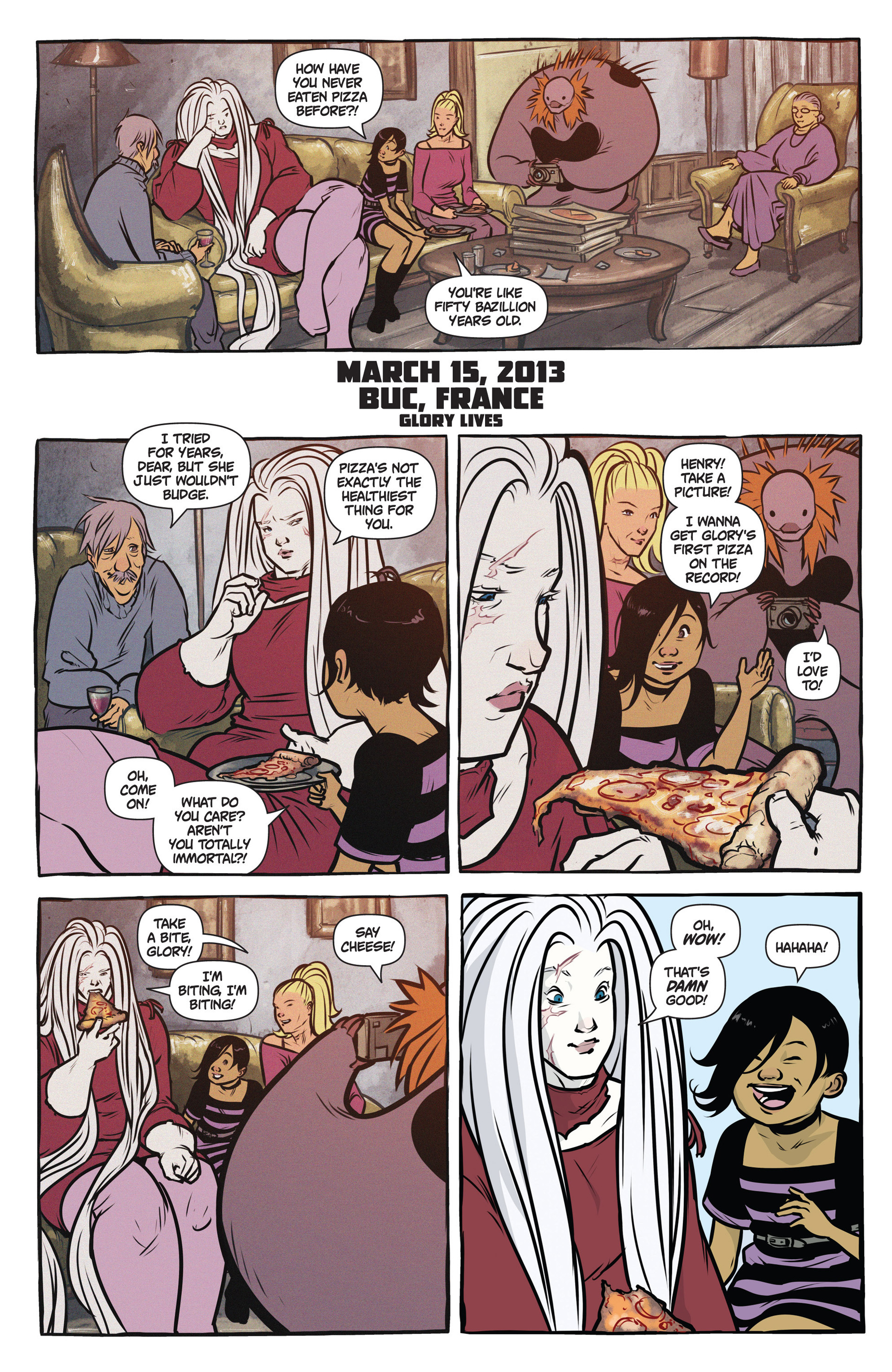 Read online Glory comic -  Issue #34 - 20