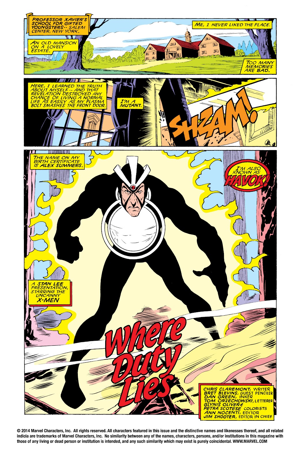 Uncanny X-Men (1963) 219 Page 2