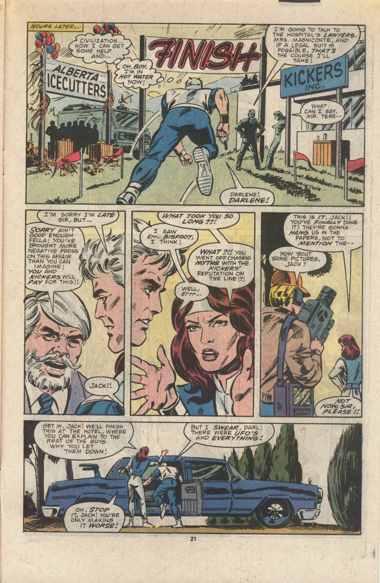 Read online Kickers, Inc. comic -  Issue #12 - 22