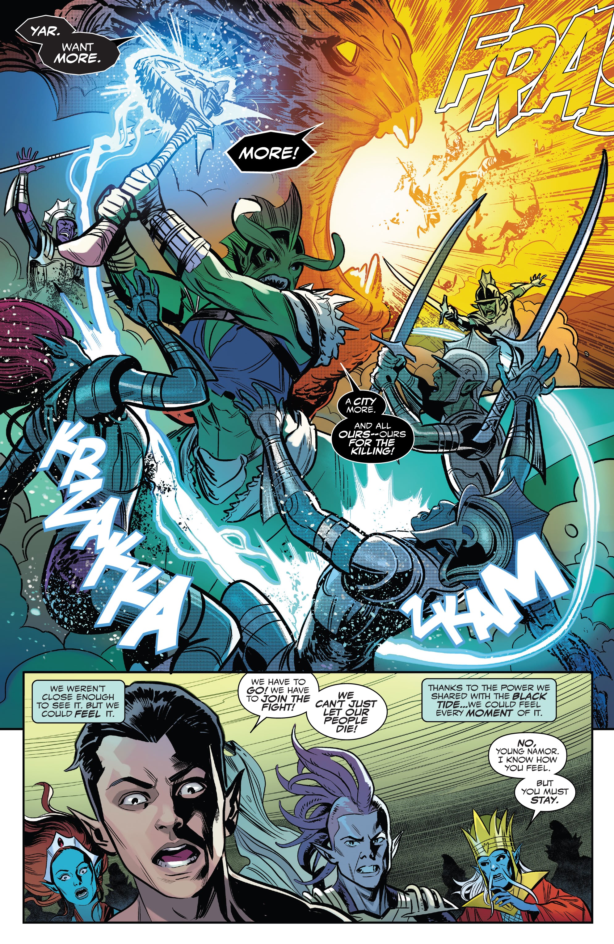 Read online King In Black: Namor comic -  Issue #5 - 7