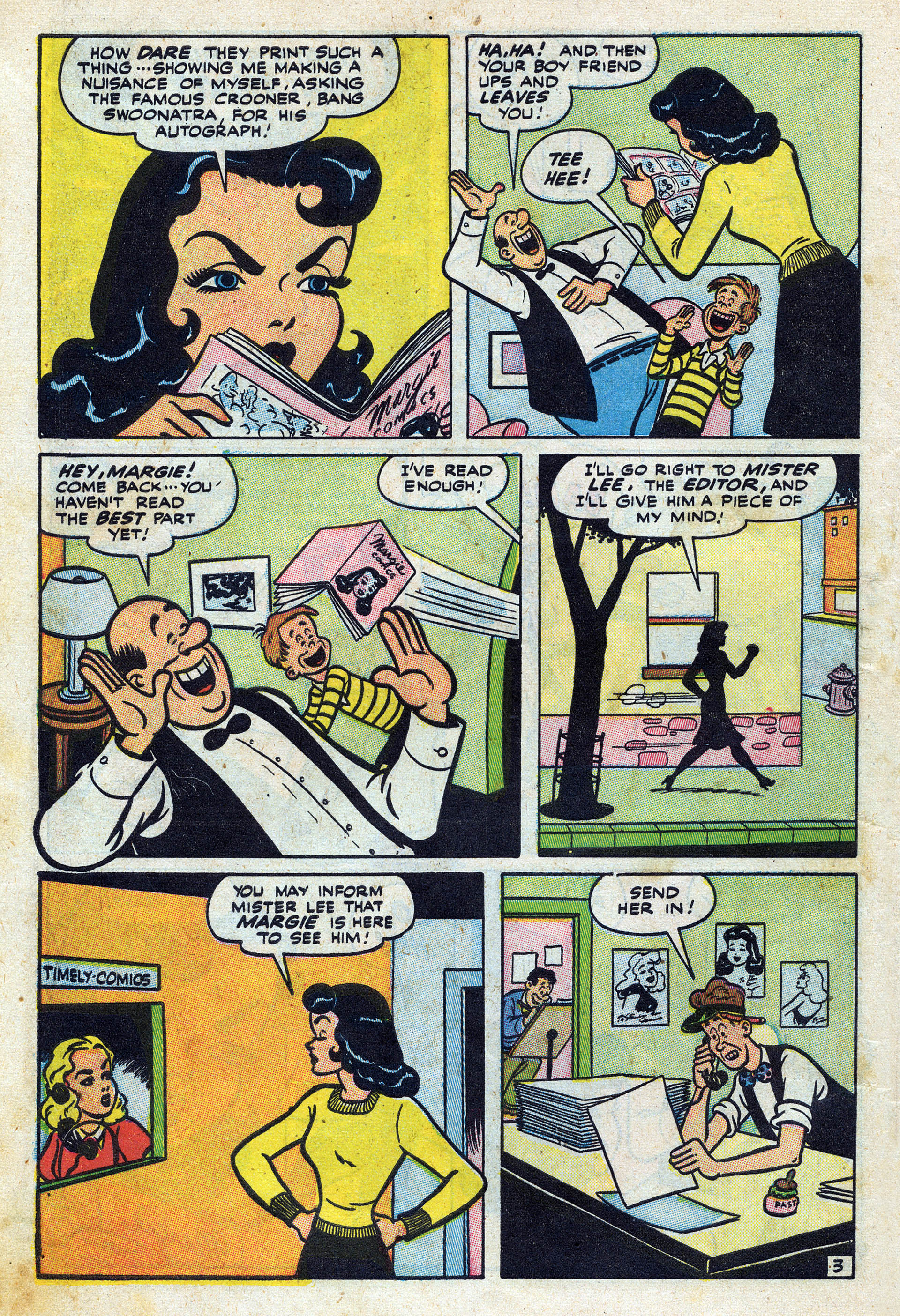 Read online Margie Comics comic -  Issue #36 - 14