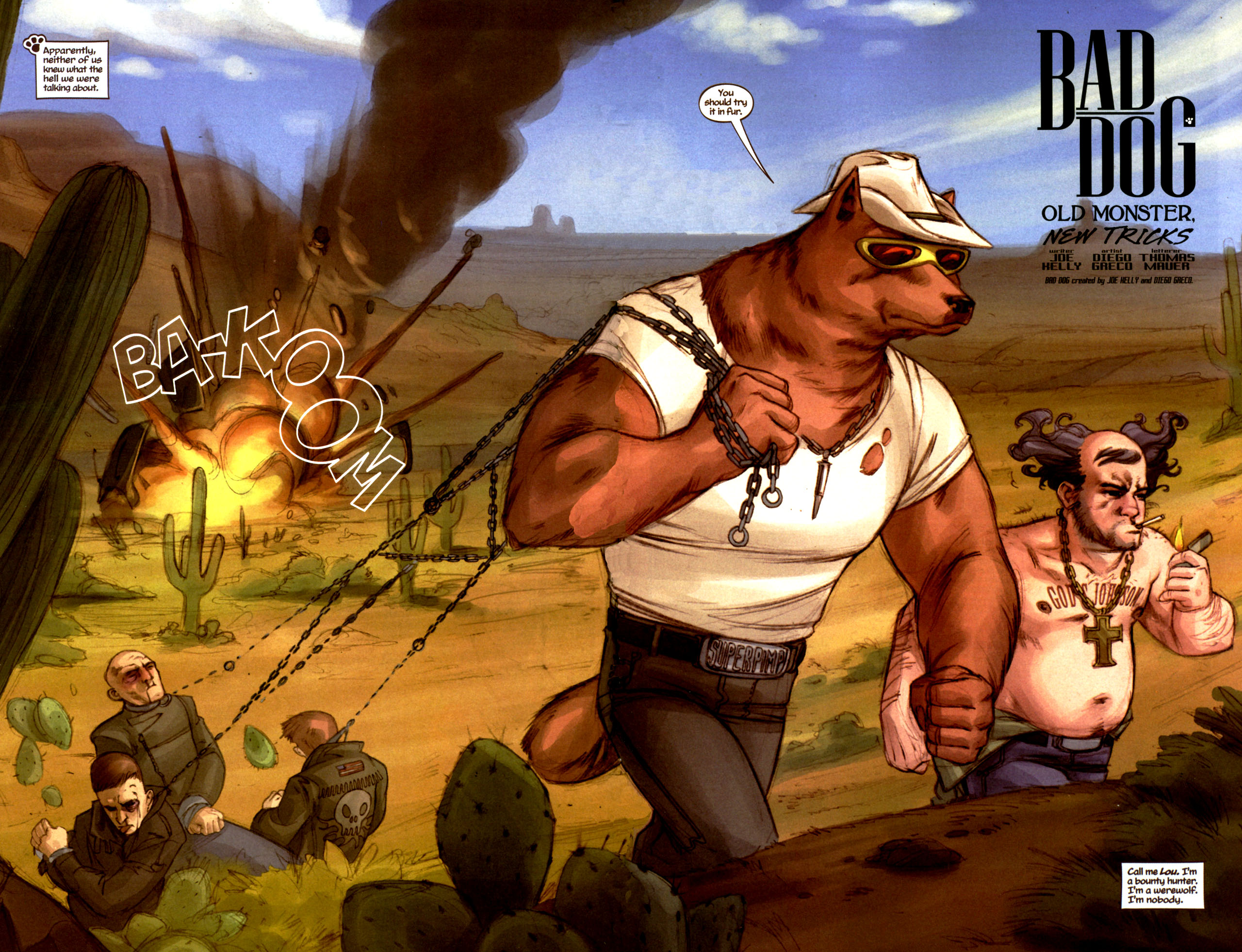 Read online Bad Dog comic -  Issue #1 - 4