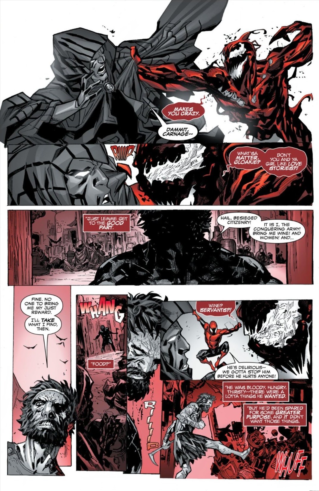 Read online Carnage: Black, White & Blood comic -  Issue #1 - 6