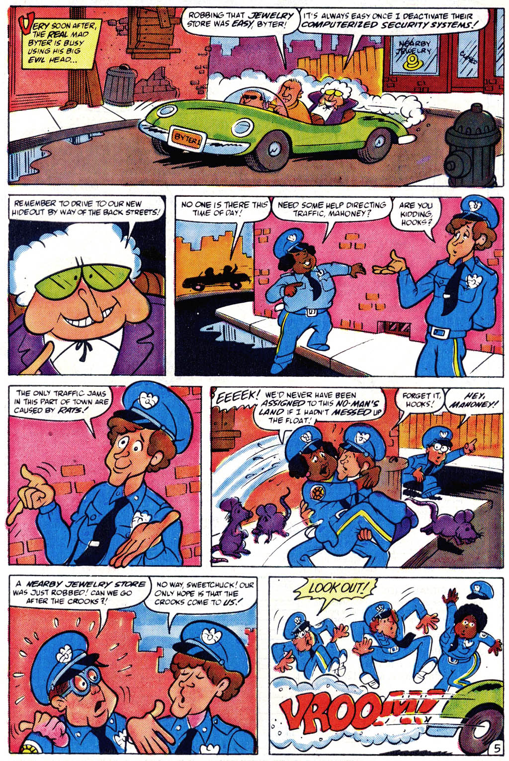 Read online Police Academy comic -  Issue #1 - 6