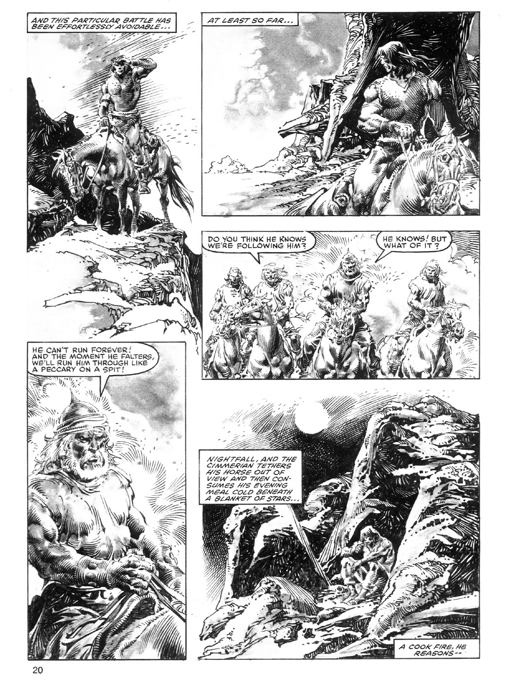 Read online The Savage Sword Of Conan comic -  Issue #98 - 20